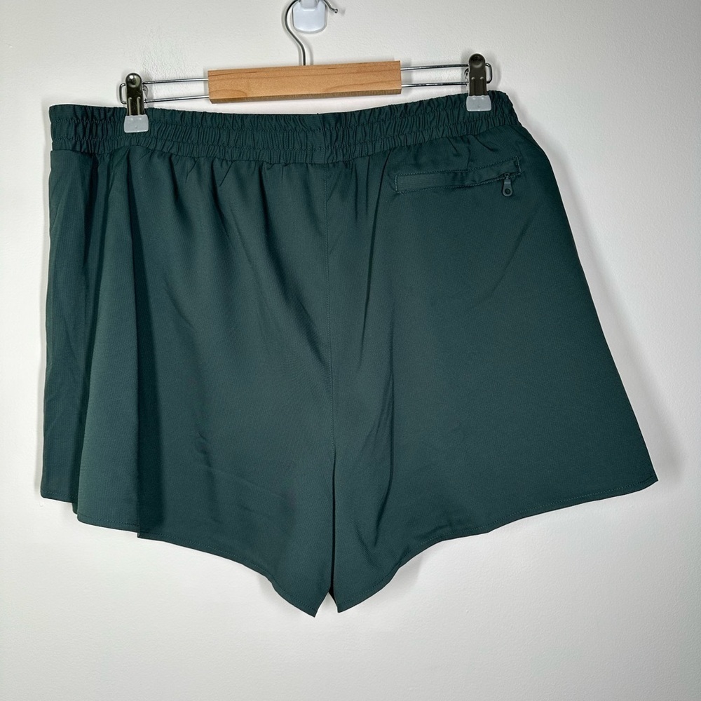 Girlfriend Collective Green Trail Shorts XXXL - Picture 6 of 6